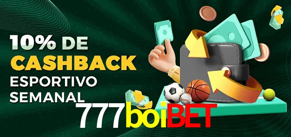 10% de bônus de cashback na 777boibet